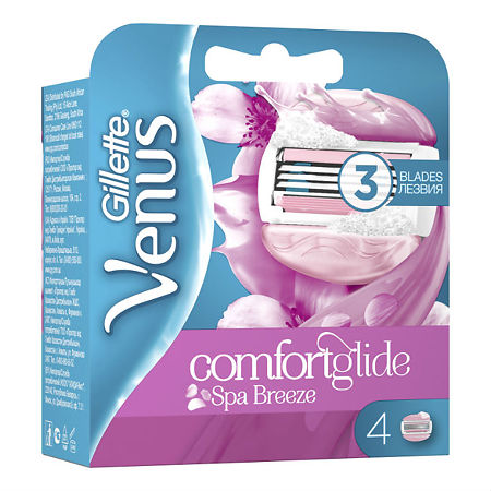 Gillеttе Venus Comfortglide Breeze Сменные кассеты 4 шт