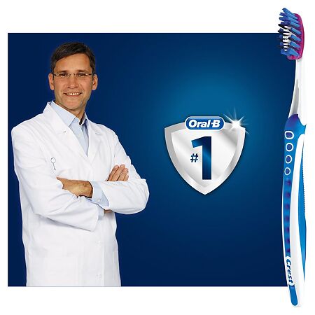 Oral-B Зубная щетка 3d White Luxe Pro-Flex 38 средняя 1 шт