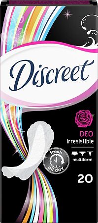 Discreet Прокладки Deo Irresistible Multiform ежедневные 20 шт