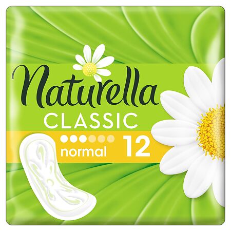 Naturella Classic Normal прокладки без крылышек 12 шт