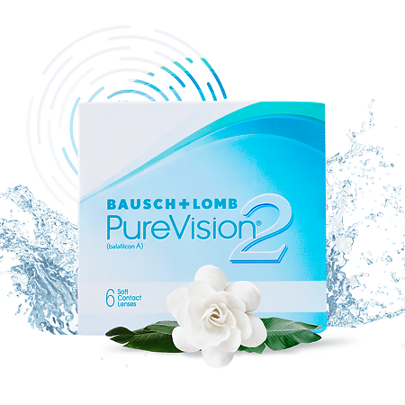 Контактные линзы Bausch + Lomb PureVision2 6 шт / -1.50/8.6/14.0