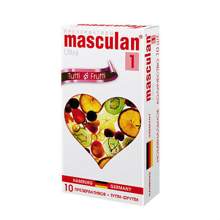 Презервативы Masculan Tutti-Frutti 10 шт