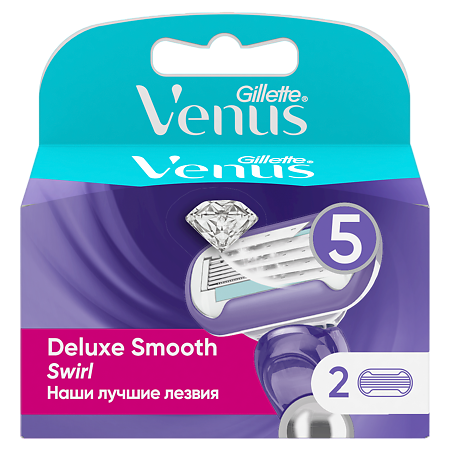 Gillеttе Venus Swirl Cменные кассеты для бритья 2 шт