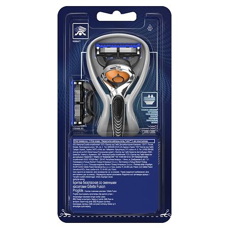 Gillette  Fusion ProGlide Flexball Станок с 2 сменными кассетами 1 уп