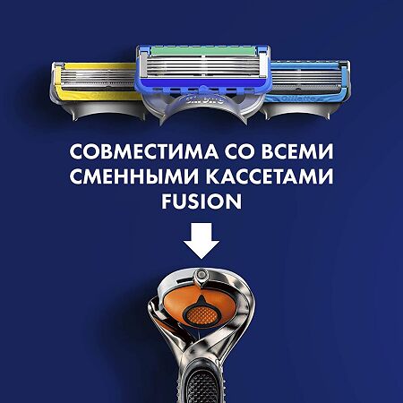 Gillette  Fusion ProGlide Flexball Станок с 2 сменными кассетами 1 уп