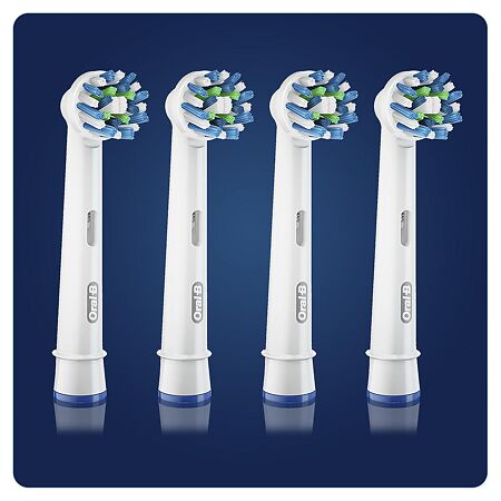 Oral-B Насадка для электрической зубной щетки CrossAction EB50-4 4 шт