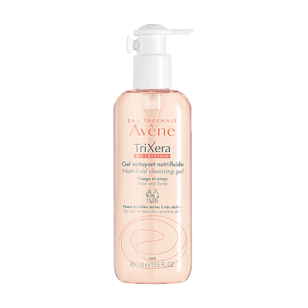 Avene Trixera Nutrition гель очищающий питательный 400 мл 1 шт