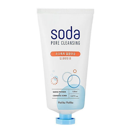 Holika Holika Soda Tok Tok Clean Pore Глубоко очищающая пенка для лица 150 мл 1 шт