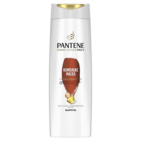 Pantene Шампунь Слияние с природой Комплекс масел 400 мл 1 шт