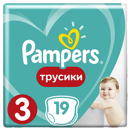 Трусики-подгузники Памперс (Pampers) Premium Care Pants 6-11 кг р.3 19 шт