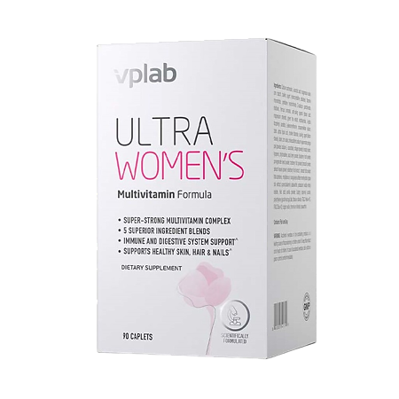 Vplab Ultra Women's Multivitamin Formula Витам-минер комплекс д/женщин таблетки массой 1565 мг 90 шт