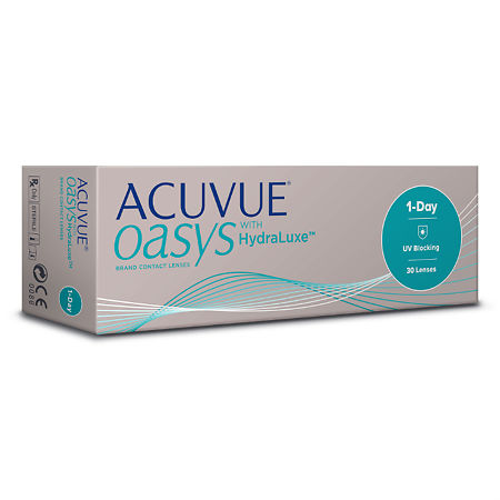 Контактные линзы 1-Day Acuvue Oasys with Hydraluxe -1.00/8.5/14.3 30шт