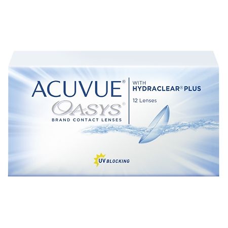 Контактные линзы Acuvue Oasys with Hydraclear Plus, 12 шт/+2.50/8.8/2 недели 1 уп