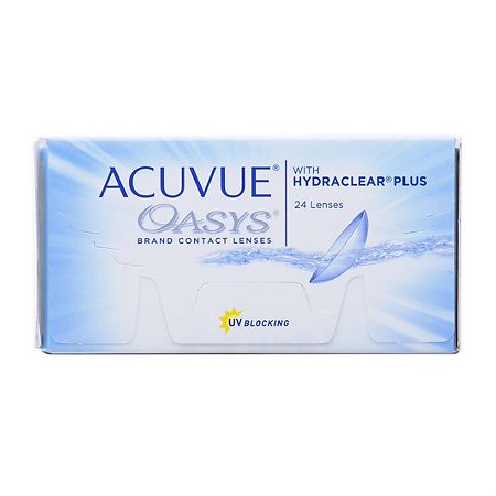 Контактные линзы Acuvue Oasys with Hydraclear Plus, 24 шт/-2.25/8.4/2 недели 1 уп