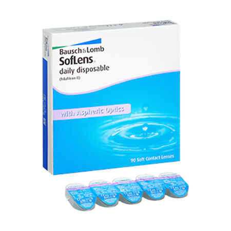 Контактные линзы SofLens Daily Disposable 90 шт / -2.00/8.6/14.2