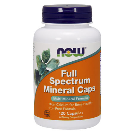 Now Full Spectrum Mineral Caps Полный спектр минералов капсулы 120 шт.