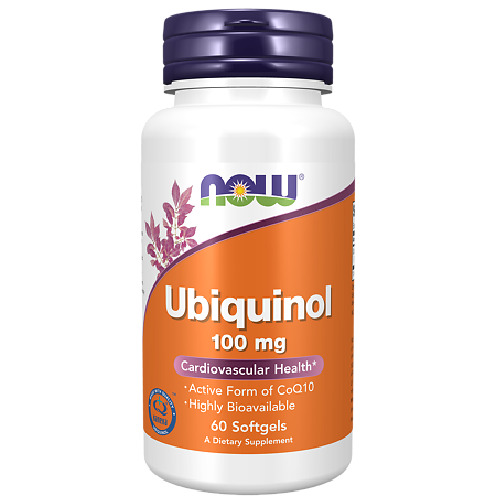 Now Ubiquinol Убихинол 100 мг желатиновые капсулы массой 705 мг 60 шт 60 шт