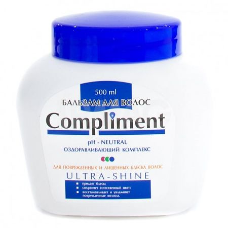 Compliment Бальзам для лишенных блеска волос ULTRA-SHINE 500 мл 1 шт