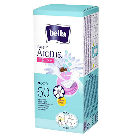 Bella Прокладки Panty Aroma Fresh ежедневные 60 шт