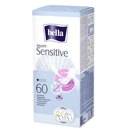 Bella Прокладки Panty Sensitive ежедневные 60 шт