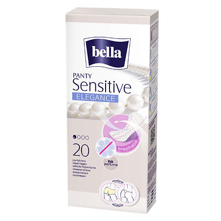 Bella Прокладки Panty Sensitive Elegance ежедневные 20 шт