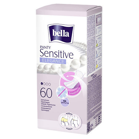 Bella Прокладки Panty Sensitive Elegance ежедневные 60 шт