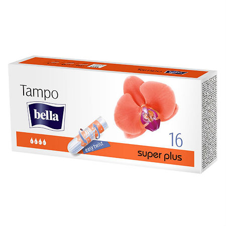 Bella Тампоны Premium Comfort Super Plus 16 шт