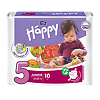 Bella Подгузники Baby Happy 5 Junior 12-25 кг 10 шт