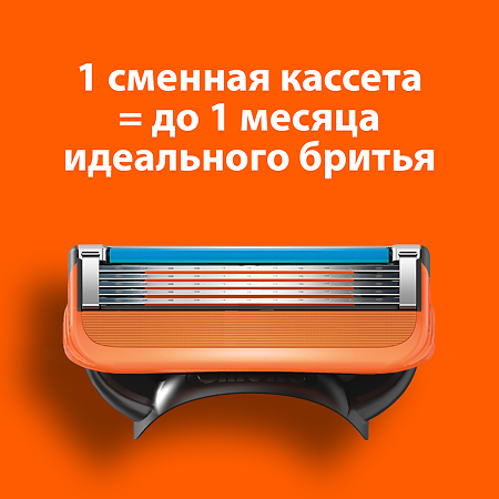 Gillette Fusion сменные кассеты для бритья 6 шт.