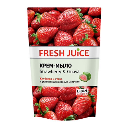 Fresh Juice Крем-мыло  Strawberry & Guava 460 мл 1 шт