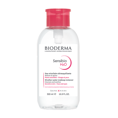 Bioderma Sensibio H2O мицеллярная вода очищающая флакон -помпа 500 мл 1 шт