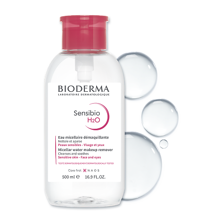 Bioderma Sensibio H2O мицеллярная вода очищающая флакон -помпа 500 мл 1 шт