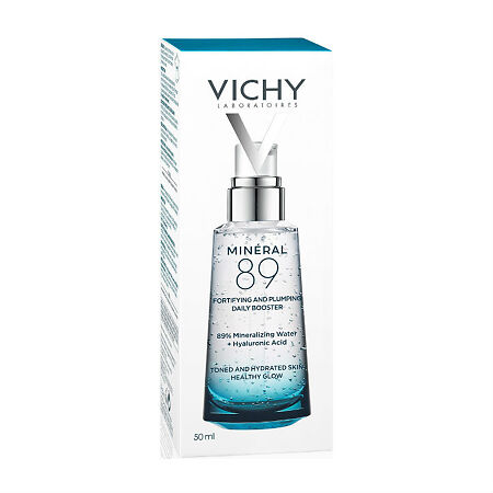 Vichy Mineral 89 Ежедневный гель-сыворотка для кожи подверженной внешним воздействиям 50 мл 1 шт