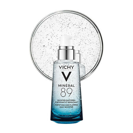 Vichy Mineral 89 Ежедневный гель-сыворотка для кожи подверженной внешним воздействиям 50 мл 1 шт