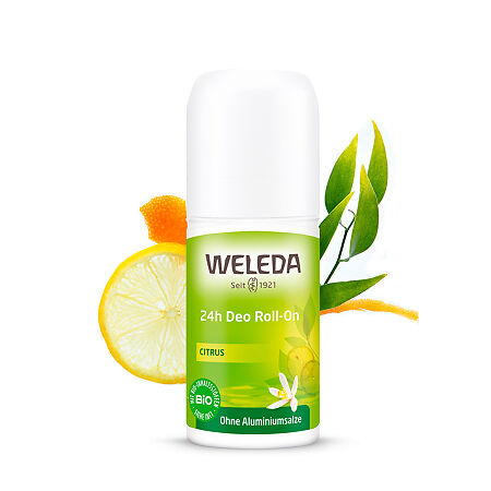 Weleda Цитрусовый дезодорант 24 часа Roll-On 50 мл 1 шт