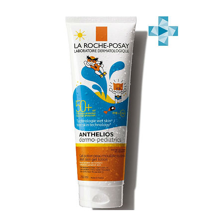 La Roche-Posay Anthelios молочко солнцезащитное Wet Skin для детей SPF50+ 250 мл 1 шт