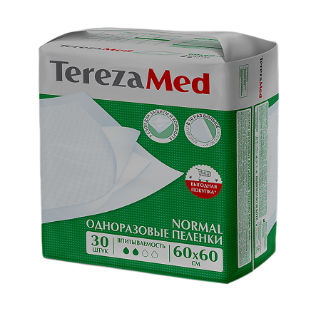 TerezaMed Пеленки одноразовые Normal 60x60 30 шт