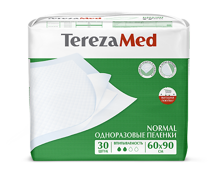 TerezaMed Пеленки одноразовые Normal 60x90 30 шт