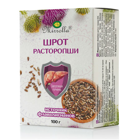 Mirrolla Шрот расторопши 100 г