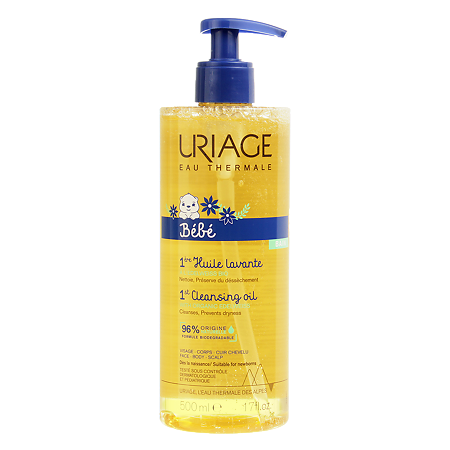 Uriage Baby 1st Cleansing Первое очищающее пенящееся масло 500 мл 1 шт