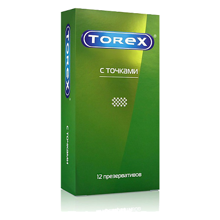 Презервативы Torex с точками 12 шт