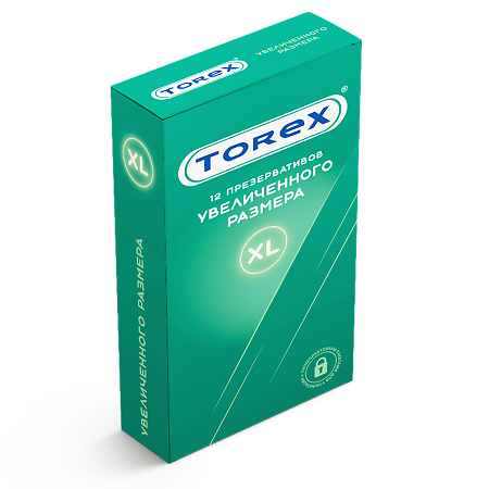 Презервативы Torex увеличенного р.а XL 12 шт