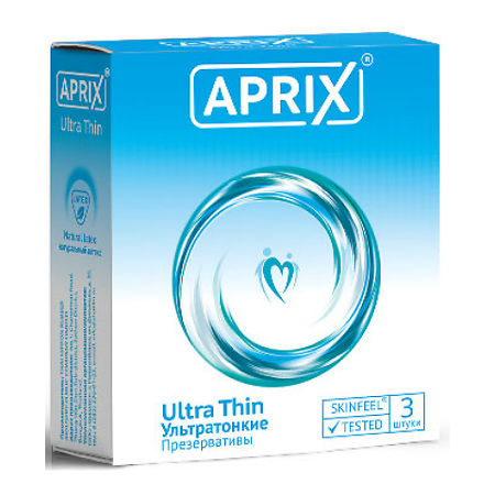 Презервативы Aprix Ultra Thin ультратонкие 3 шт