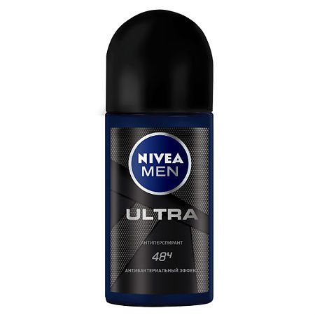 Nivea Men Антиперспирант шарик Антибактериальный эффект Ultra 50 мл 1 шт