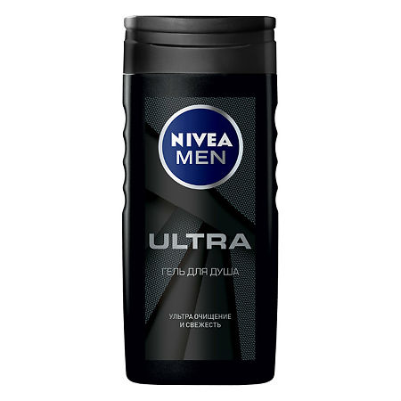 Nivea Men Гель для душа Ultra Очищение и свежесть 250 мл 1 шт