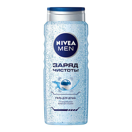 Nivea Men Гель для душа Заряд Чистоты 500 мл 1 шт