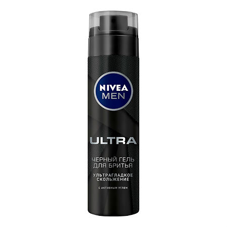 Nivea Men Гель для бритья Черный Ultra 200 мл 1 шт