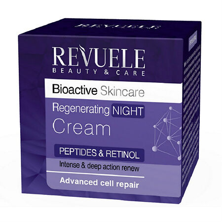 Revuele Bioactive skincare Peptides&Retinol Крем-уход для лица ночной регенерирующий 50 мл 1 шт