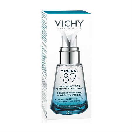 Vichy Mineral 89 Ежедневный гель-сыворотка для кожи подверженной внешним воздействиям 30 мл 1 шт