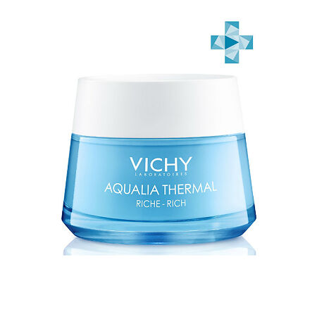 Vichy Aqualia Thermal увлажняющий насыщенный крем для сухой и очень сухой кожи 50 мл 1 шт